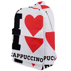 I Love Cappuccino Coffee Classic Backpack by ilovewhateva