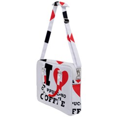 I Love Cappuccino Coffee Cross Body Office Bag by ilovewhateva