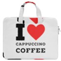 I love cappuccino coffee MacBook Pro 16  Double Pocket Laptop Bag  View1