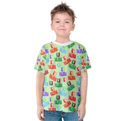 Valeria Pattern  Kids  Cotton Tee