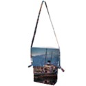 End of the World: Nautical Memories at Ushuaia Port, Argentina Folding Shoulder Bag View1