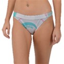 Waves Tidal Ocean Sea Tsunami Wave Minimalist Band Bikini Bottoms View1