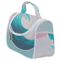 Waves Tidal Ocean Sea Tsunami Wave Minimalist Satchel Handbag