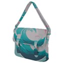 Waves Tidal Ocean Sea Tsunami Wave Minimalist Buckle Messenger Bag View2