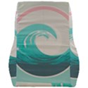 Waves Tidal Ocean Sea Tsunami Wave Minimalist Car Seat Back Cushion  View2