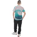 Waves Tidal Ocean Sea Tsunami Wave Minimalist Men s Sport Top View2