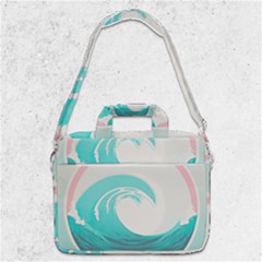 Waves Tidal Ocean Sea Tsunami Wave Minimalist MacBook Pro 13  Shoulder Laptop Bag 