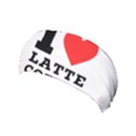 I love latte coffee Yoga Headband View1