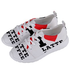 I Love Latte Coffee Women s Lightweight Sports Shoes by ilovewhateva