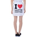 I love latte coffee Tennis Skirt View2