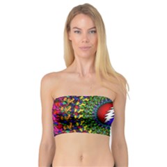 Grateful Dead Pattern Bandeau Top by Wav3s