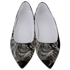 Angry Male Lion Roar Women s Low Heels by Wav3s