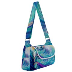 Wave Ocean Sea Tsunami Nautical Nature Water Multipack Bag by Wav3s