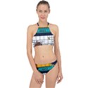 Abstract Statistic Rectangle Classification Racer Front Bikini Set View1