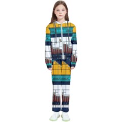 Abstract Statistic Rectangle Classification Kids  Tracksuit by Wav3s