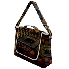 Processor Cpu Board Circuit Box Up Messenger Bag by Wav3s