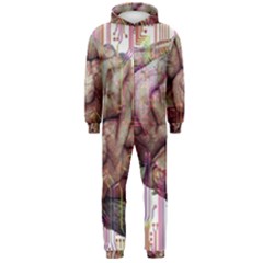 Brain Think Neurons Circuit Hooded Jumpsuit (men) by Wav3s