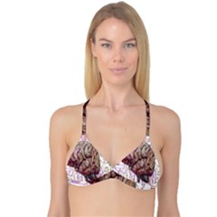 Brain Think Neurons Circuit Reversible Tri Bikini Top by Wav3s