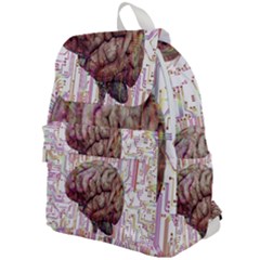 Brain Think Neurons Circuit Top Flap Backpack by Wav3s