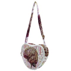 Brain Think Neurons Circuit Heart Shoulder Bag by Wav3s