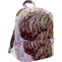 Brain Think Neurons Circuit Zip Up Backpack View2