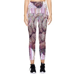 Brain Think Neurons Circuit Pocket Leggings  by Wav3s