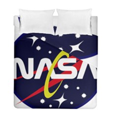 Nasa Insignia Duvet Cover Double Side (full/ Double Size) by Wav3s