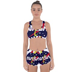 Nasa Insignia Racerback Boyleg Bikini Set by Wav3s