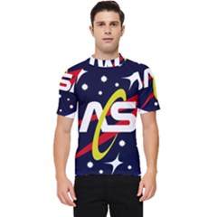 Nasa Insignia Men s Short Sleeve Rash Guard by Wav3s