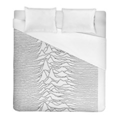 Joy Division Unknown Pleasures Duvet Cover (full/ Double Size) by Wav3s