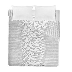 Joy Division Unknown Pleasures Duvet Cover Double Side (full/ Double Size) by Wav3s