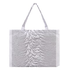 Joy Division Unknown Pleasures Medium Tote Bag by Wav3s