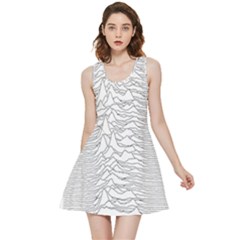 Joy Division Unknown Pleasures Inside Out Reversible Sleeveless Dress by Wav3s