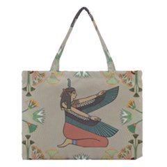 Egyptian Woman Wing Medium Tote Bag by Wav3s