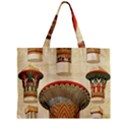 Egyptian architecture column Zipper Mini Tote Bag View1