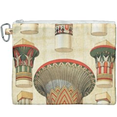 Egyptian Architecture Column Canvas Cosmetic Bag (xxxl) by Wav3s