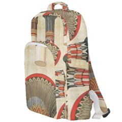 Egyptian Architecture Column Double Compartment Backpack by Wav3s