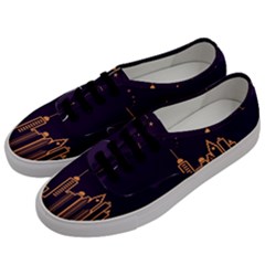 Skyscraper-town-urban-towers Men s Classic Low Top Sneakers by Wav3s