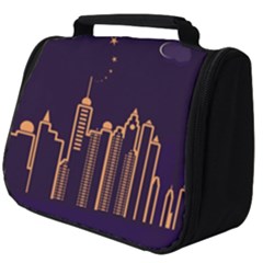 Skyscraper-town-urban-towers Full Print Travel Pouch (big) by Wav3s