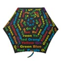 Red-yellow-blue-green-purple Mini Folding Umbrellas View1