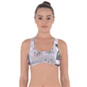 Cute Cats Seamless Pattern Got No Strings Sports Bra View1