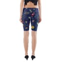 Cat-cosmos-cosmonaut-rocket Yoga Cropped Leggings View2