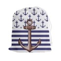 Anchor-background-design Drawstring Pouch (2XL) View1