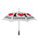 I love American coffee Straight Umbrellas View3