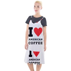 I Love American Coffee Camis Fishtail Dress by ilovewhateva