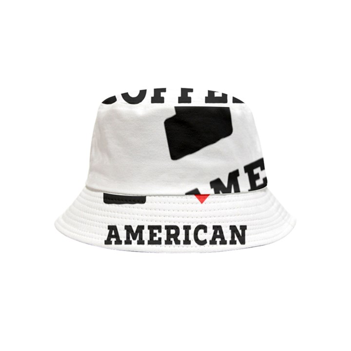 I love American coffee Bucket Hat (Kids)