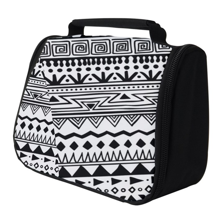 Boho-style-pattern Full Print Travel Pouch (Small)