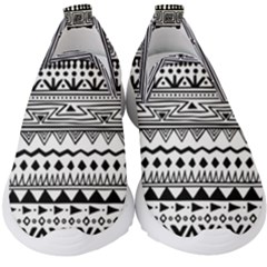 Boho-style-pattern Kids  Slip On Sneakers