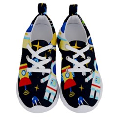 Space Seamless Pattern Running Shoes by Wav3s