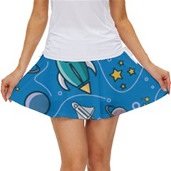 About-space-seamless-pattern Women s Skort